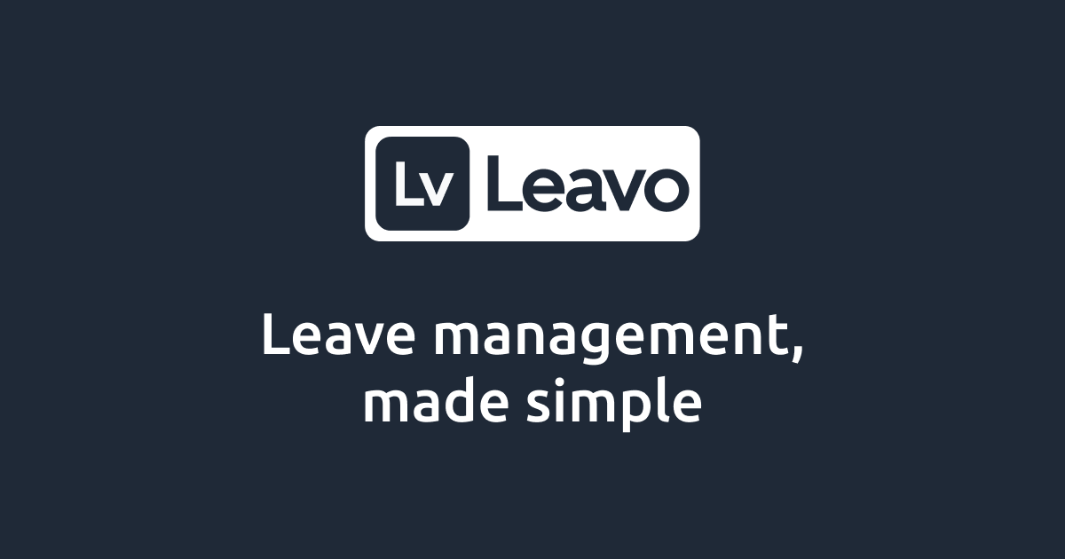 Leavo - Modern HR Leave Management Platform